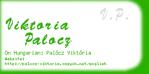 viktoria palocz business card