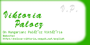 viktoria palocz business card